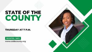 Please join Cobb County Chairwoman Lisa Cupid for her 2023 State of the County Address, 7 p.m. Thursday, May 4, at the Jennie T. Anderson Theatre. During the evening, she will recognize m…