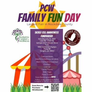 @rockdalegov Gather the family and join us for Family Fun Day Saturday, July 22nd, from 1 pm to 6 pm!