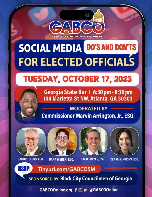 Social Media Do's & Dont's for Elected Officials