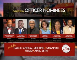 Mark your calendars for the GABCO Annual Meeting happening on April 26th in Sava