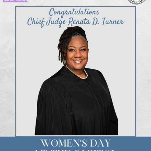 In a remarkable tribute to leadership and vision, Fulton County Juvenile Court Chief Judge Renata D. Turner was celebrated as one of Georgia's 100 Women of Excellence at the Georgia State Capitol on March 14, 2025, in honor of Women's History Month. Known for her unwavering strength, purpose, and forward-thinking, Judge Turner's influence extends far beyond the courtroom, paving a path for future generations. Her recognition is a testament to her dedication to justice and her role as a guiding force in the community. Join in congratulating Judge Turner for her illustrious achievement and her inspiring contribution to society. Witness the celebration and connect with the stories of more women who are shaping history. #WomenOfExcellence #CongratulationsJudgeTurner #WomensHistoryMonth #Leadership #Inspiration #FultonCounty #GeorgiaWomen #Trailblazers Media Credit: Fulton County Juvenile Court