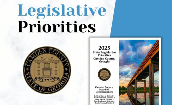 The Camden County Board of Commissioners has unveiled its 2025 State Legislative Priorities, strategically addressing critical issues that affect our community’s well-being. These priorities will be instrumental in steering advocacy initiatives with state leaders to ensure that Camden County's unique needs are met. Stay informed and engaged as these priorities lay the groundwork for impactful legislative efforts that will benefit local residents. Learn more on the Camden County website. #LinkInBio #TopNews #2025LegislativePriorities #Advocacy #CamdenCountyGA