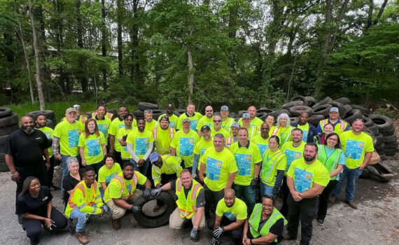 A remarkable initiative took place recently as over 100 employees from the Cobb County Department of Transportation and Bridgestone Americas joined forces to tackle environmental challenges. Together, they successfully removed nearly 400 illegally dumped tires in Cobb County, underscoring their commitment to sustainability and community well-being. This effort not only cleans up the environment but also sets a powerful example of teamwork and responsibility, showcasing how collective action can lead to positive change. The collected tires are set to be cleaned and recycled, highlighting the importance of preserving natural resources for future generations. Their dedication to environmental protection is commendable, and their actions inspire others to take similar steps towards a cleaner planet. Join them in this movement and consider how you can contribute to a sustainable future.