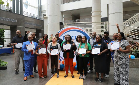 We were all smiles today as we celebrated our 2nd Quarter F.O.C.U.S. Award winners! F.O.C.U.S. stands for Fulton: One County United in Service, our signature employee recognition program. Each of these #TeamFulton members go above and beyond to provide exemplary #customerservice to the public and fellow team members! These awards recognize those who exemplify dedication, innovation, and teamwork in their daily work. Congratulations to Ingrid Kates, Tyree Spencer, Nerieda Andrew, Tonia Boies, Darryl Peek, Jennifer Colbert, Kendrick Kirkpatrick, James Artis, Eriece Tombling, Shayla Williams, Jovita Fenwick, Paula Ridgnal, Jalisa Jordan, Samira Brawner, Brodriche Jackson, Duane White and Jamal Harris!