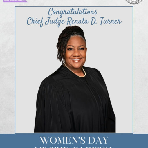 In a remarkable tribute to leadership and vision, Fulton County Juvenile Court Chief Judge Renata D. Turner was celebrated as one of Georgia's 100 Women of Excellence at the Georgia State Capitol on March 14, 2025, in honor of Women's History Month. Known for her unwavering strength, purpose, and forward-thinking, Judge Turner's influence extends far beyond the courtroom, paving a path for future generations. Her recognition is a testament to her dedication to justice and her role as a guiding force in the community. Join in congratulating Judge Turner for her illustrious achievement and her inspiring contribution to society. Witness the celebration and connect with the stories of more women who are shaping history. #WomenOfExcellence #CongratulationsJudgeTurner #WomensHistoryMonth #Leadership #Inspiration #FultonCounty #GeorgiaWomen #Trailblazers