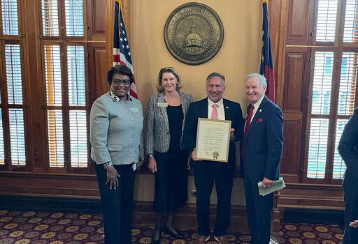 Dr. Mike Looney has been officially honored with House Resolution 259 as Georgia's 2024 Superintendent of the Year by the Georgia General Assembly. Celebrate this remarkable achievement and join the recognition ceremony celebrating excellence in education that drives our community forward. Event Details: House Resolution 259 Event Type: Recognition Ceremony Honoree: Dr. Mike Looney Award: Georgia's 2024 Superintendent of the Year Hosted by: The Georgia General Assembly Call to Action: For event details and to register free, contact the Georgia General Assembly. #FCSnews #SuperintendentOfTheYear #FultonCountySchools #itsbetterinFulton Media Credit: Fulton County Schools