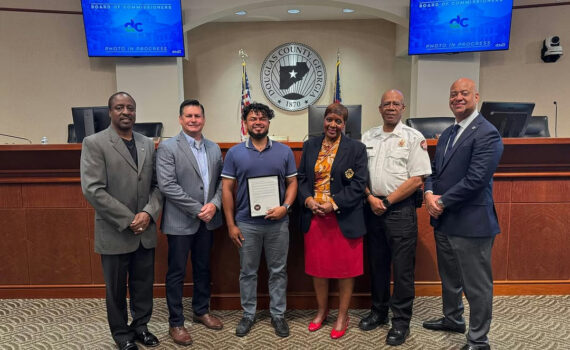 The Douglas County Board of Commissioners and the Douglas County Fire/EMS Department recognized a remarkable act of heroism by local citizen Vilmer Ventura. On February 9, 2025, Ventura's quick response to a house fire saved his neighbors from danger, showcasing the importance of community vigilance and courage. When flames erupted in a neighboring home in the early hours, Ventura sprang into action, retrieving a fire extinguisher and alerting the family while his friend called for emergency assistance. His swift actions ensured that everyone was evacuated safely before firefighters arrived. In recognition of his bravery, Ventura was awarded a Ceremonial Declaration of Commendation at the Board of Commissioners meeting. This honor highlights the incredible impact that one individual's courage can have in a crisis. Join the community in applauding Mr. Ventura for his selfless actions that exemplify the spirit of togetherness and heroism. For further details on this inspiring story, visit the Douglas County website.