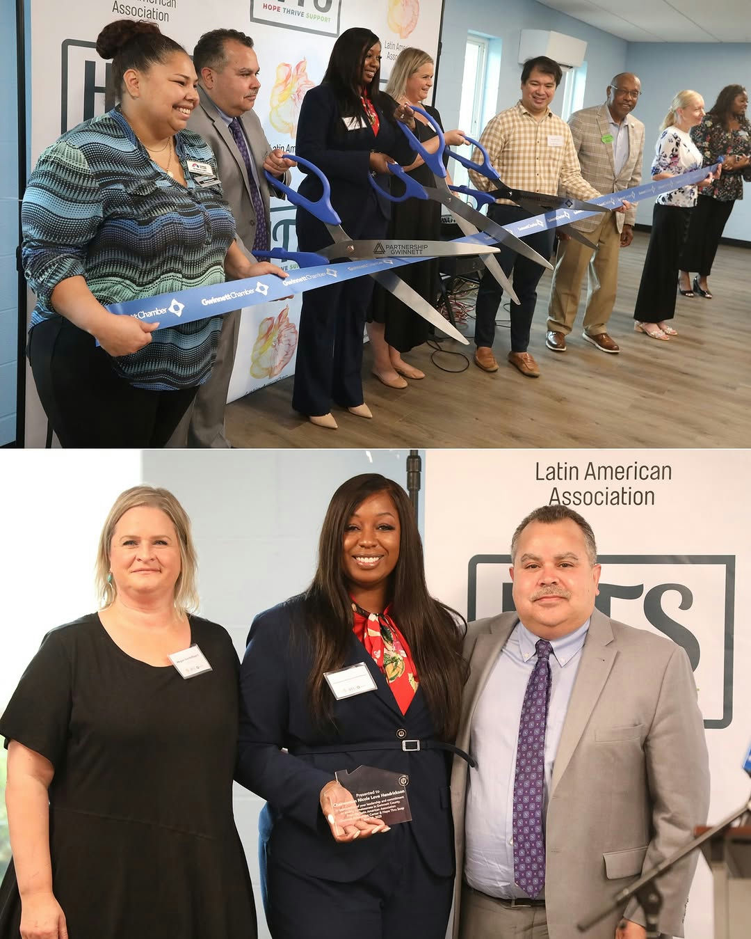 We’re proud to celebrate the grand reopening of the LAA Gwinnett Outreach Center and the @hopethrusoap Youth & Adult Drop-In Center in Norcross! 💙⁣ With capacity for up to 20 women and children for 90 days, this center offers safe shelter, meals, and vital resources — all under one roof. It’s a major step toward ending homelessness in @gwinnettgov.⁣ Together, we’re building a stronger, more compassionate community. 🏡✨⁣
