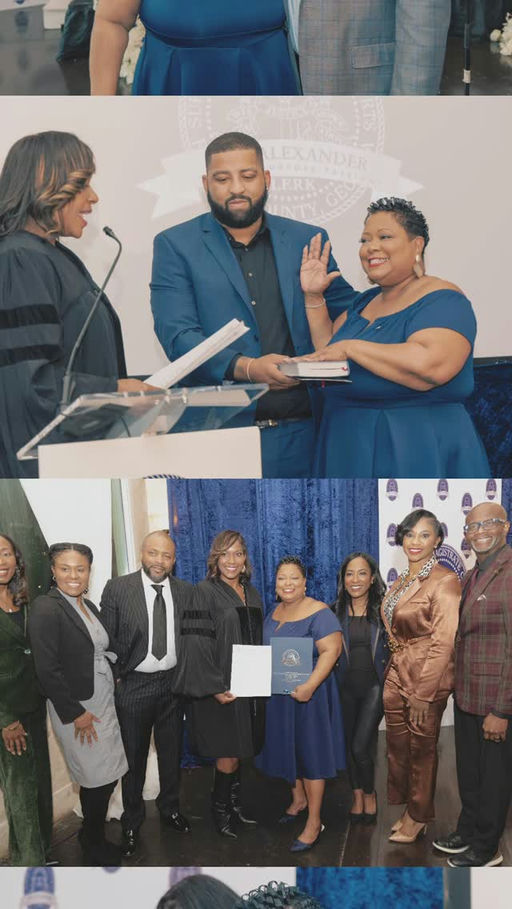 Fulton County welcomes a new era of leadership in the justice system as Che Alexander is officially sworn in as Clerk of Superior and Magistrate Courts. The historic swearing-in ceremony took place on January 3, 2025, at Park Tavern in Atlanta, where Judge Kenya Johnson officiated this significant event. Che Alexander, celebrated for her dedication to innovation, transparency, and service, embarks on her term with a clear vision for enhancing the justice system. This momentous occasion underscores the ongoing commitment to effective governance and community service in Fulton County. Congratulations to @fulcoclerk for stepping into this vital role and for championing a future that promises advancement and integrity in our courts. Stay informed about future developments and community initiatives led by Fulton County's Clerk of Courts. #FultonCounty #ClerkOfCourts #Leadership #Justice #SwearingIn #AtlantaEvents #CommunityService #JudicialExcellence #CourtLeadership #InnovationInJustice Media Credit: Fulton County Government TV