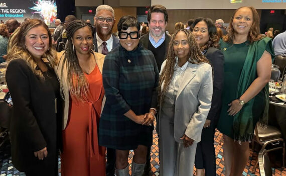 **From Commissioner Lorraine Cochran-Johnson:** I had the pleasure of spending my birthday morning representing DeKalb County at the Atlanta Regional Commission’s 2025 State of the Region – Innovation Unleashed. Standing alongside members of my administration made the morning even more special. Thank you to everyone who has taken the time to send birthday wishes. I truly appreciate the kindness and support. 💛 Media Credit: Lorraine Cochran-Johnson