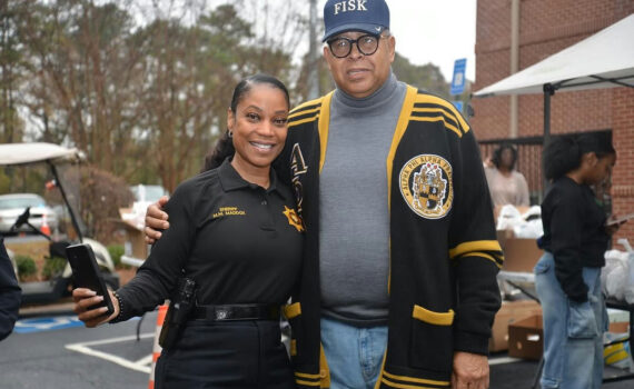 This past Saturday, we visited Greater Piney Grove to lend our support to their community initiatives, assisting with a collaborative turkey drive alongside The Levermore Foundation, Ousley Methodist Church, and Cariblanta. We also stopped by Saint Philip AME Church for their veterans program, where Sheriff Maddox had the honor of speaking. It was inspiring to contribute to efforts that provide meaningful support to families and veterans during the holiday season. 🦃🤝💙🎖️ #CommunityService #GivingBack #DeKalbCountyGA #WeAreDKSO #StrongerTogether #CommunityRelations #DeKalbCounty