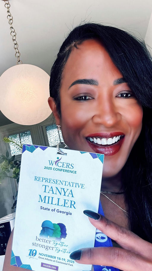 Honored to join the 10th Annual WICERS Conference — a space where women in construction, engineering, and the trades are building power, breaking barriers, and shaping Georgia’s future. When women rise, whole communities rise. And this room full of powerhouses know a lot about that. Lean into the fear and keep your dreams BIG! Thank youuuu! Media Credit: Tanya Miller