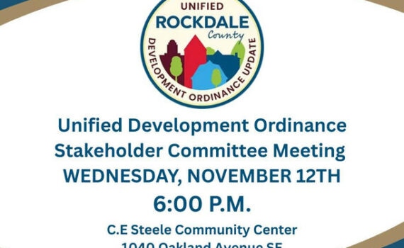 📣Please join us for our Unified Development Ordinance Stakeholder Meeting Our Unified Development Ordinance Stakeholder Committee will be meeting to continue shaping the future of planning and development in our community. These meetings bring together community voices, staff, and stakeholders to guide how growth and development are managed in Rockdale. 📆 Wednesday, November 12th ⏰ 6:00 p.m. - 8:00 p.m. 📍 C.E. Steele Community Center, 1040 Oakland Ave. SE Stay informed and engaged - your community, your future! Media Credit: Rockdale County