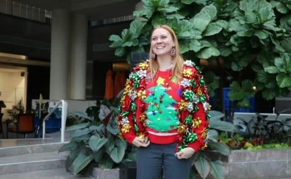 Get ready to embrace the joy and laughter of Ugly Sweater Day! Join the fun in Fulton County and showcase your most outrageous holiday sweaters. This is the perfect opportunity to spread cheer and make unforgettable memories with friends and family. Let the festivities begin! Media Credit: Fulton County Government