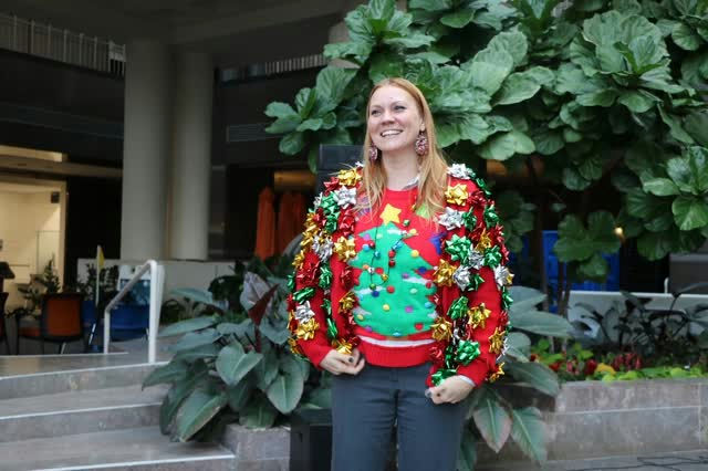 Get ready to embrace the joy and laughter of Ugly Sweater Day! Join the fun in Fulton County and showcase your most outrageous holiday sweaters. This is the perfect opportunity to spread cheer and make unforgettable memories with friends and family. Let the festivities begin! Media Credit: Fulton County Government