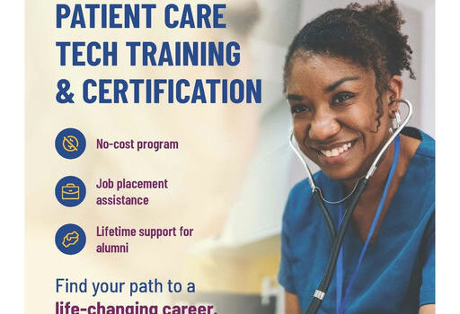 Strive Atlanta will be offering free Patient Care Tech Training beginning in January 2026. Registration is required. To learn more, attend one of the following information sessions: - Wednesday, Dec. 3, 2025 – Virginia Gray Recreation Center, 1475 E. Fayetteville Rd. Riverdale, GA 30274 -Wednesday, Dec. 10, 2025 – Headquarters Library, 865 Battle Creek Rd. Jonesboro, GA 30236 -Wednesday, Dec. 17, 2025 – Morrow Branch Library, 6225 Maddox Rd. Morrow GA 30260 All sessions begin at 5:30 p.m. Scan the QR code to register. For more information, contact Ms. Williams at twilliams@strive.org or call 470.297.1308. Media Credit: Clayton County GA