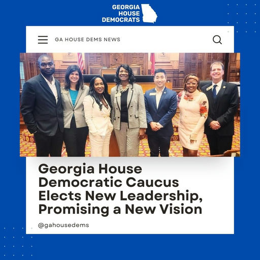 The Georgia House Democratic Caucus is thrilled to announce the election of Rep. Carolyn Hugley as the new Minority Leader. With her extensive experience, Hugley is set to lead with a "majority-minded, member-focused" vision, emphasizing unity, healthcare, and education. Her leadership team, including Chair Rep. Tanya Miller, Vice Chair Rep. Spencer Fry, Caucus Whip Rep. Sam Park, Deputy Whip Rep. Saira Draper, Treasurer Rep. Solomon Adesanya, and Secretary Rep. Park Cannon, is driven by a shared commitment to building momentum for a brighter, more inclusive future. Together, they aim to transform their ambitions into action as they work towards securing a majority in the 2026 legislative elections. Excited for what lies ahead, the team is poised to make significant strides for Georgia. Congratulations to the new leadership! #gahousedems #GADemocrats #GeorgiaDems Media Credit: