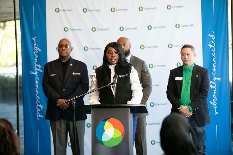 Yesterday, I joined my colleagues on the Board of Commissioners, along with our Community Services team, to share how Gwinnett County is stepping up to fight food insecurity and support families in need. We’re redirecting funding from our Summer Meals Program to purchase and distribute essential food and hygiene items through six trusted co-op partners serving every corner of Gwinnett. In addition, we’re hosting several free Mobile Food Distributions at 3 p.m., while supplies last: • November 4 – Lenora Park, Snellville • November 18 – Bryson Park, Lilburn • December 9 – Rock Springs Park, Lawrenceville • December 16 – Shorty Howell Park, Duluth For our older adults, Gwinnett Health and Human Services will continue to provide home-delivered meals for homebound, ill, or incapacitated seniors age 60 and older. Each participant receives a five-day supply of nutritious frozen meals delivered weekly by staff and volunteers. As we enter the holiday season, our teams will also provide more than 6,750 meals to students in our afterschool programs, ensuring no child goes hungry during school breaks. If you or someone you know needs help, Community Navigators are available 24/7 at 770.822.8850, and residents can find nearby pantries through the Atlanta Community Food Bank’s Food Pantry Map at ACFB.org. For more information about senior meal programs, call 678.377.4150. Local governments must stand in the gap during times like these. It’s our responsibility to care for the general welfare of our residents and ensure every person in Gwinnett has what they need to thrive. Together, we can keep our community strong. For more information on food resources in Gwinnett please visit the link in the bio. Media Credit: Nicole Love Hendrickson