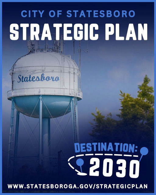 Exciting news for the Statesboro community! The City of Statesboro has just released their 2025-2030 Strategic Plan, outlining a clear vision and priorities for our future. This comprehensive plan focuses on critical areas like infrastructure, economic development, and quality of life, ensuring that the needs and values of residents are at the forefront. Community engagement has been key throughout the planning process, with residents and stakeholders providing valuable insights to shape this vision. It's an opportunity for everyone to be informed and involved in the future direction of Statesboro. Curious to learn more? They invite you to view the full Strategic Plan by clicking on the "Strategic Plan" link in their bio. It's time to get involved and see how these plans will enhance our community! Media Credit: City of Statesboro