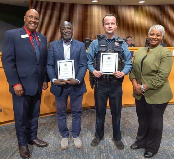 This week marked a significant moment as we recognized the brave County employees returning home from active duty in the United States Armed Forces. Their commitment to our country and community is unparalleled, and we owe them a heartfelt welcome home. Cameron Turner, Nana Brobey, and others, including Megan Poindexter, Chong Yim, and Hayden Brandon, deserve our deepest gratitude. Each of these heroes has shown immense courage and dedication, reminding us of the sacrifices made for our freedom. Let's come together to show our appreciation and honor their service. Join the celebration as we welcome these remarkable individuals back into our community! Media Credit: Gwinnett County Government